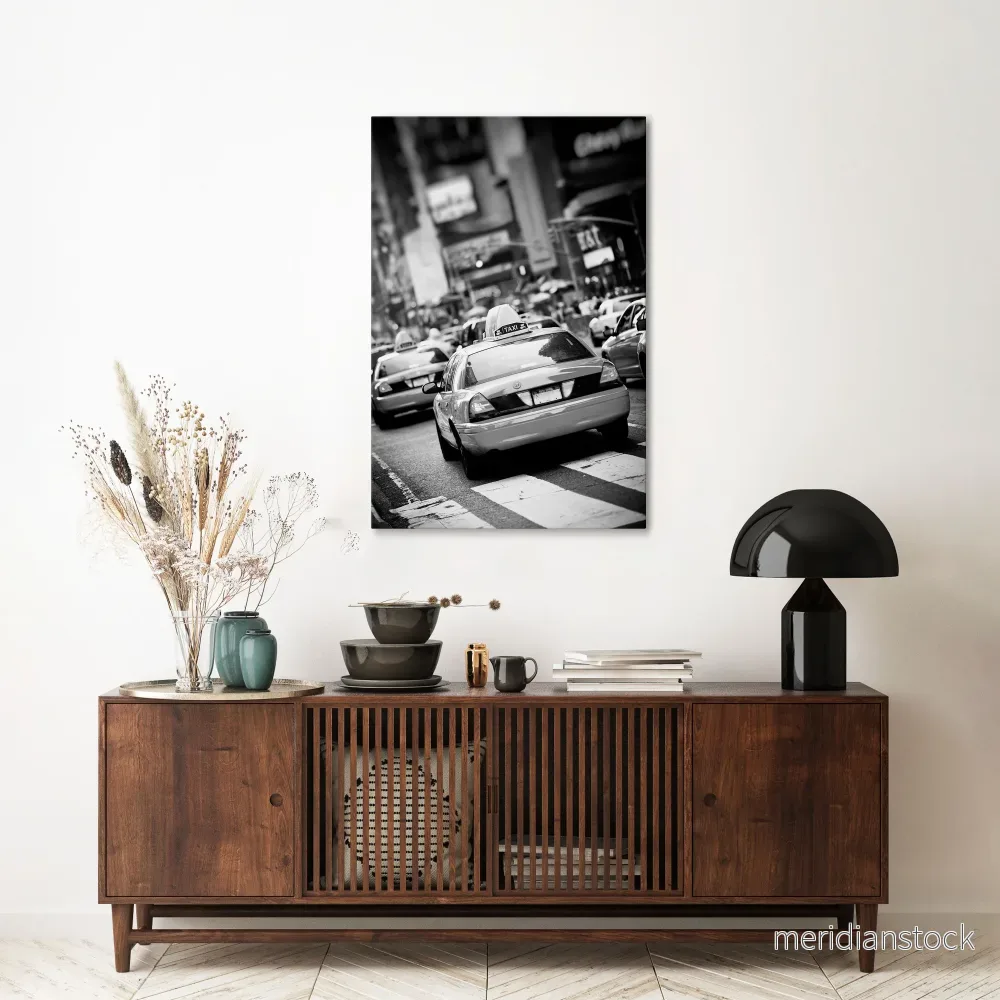 TIMELESS TAXI TALES Vertical Canvas Print - Bild 2