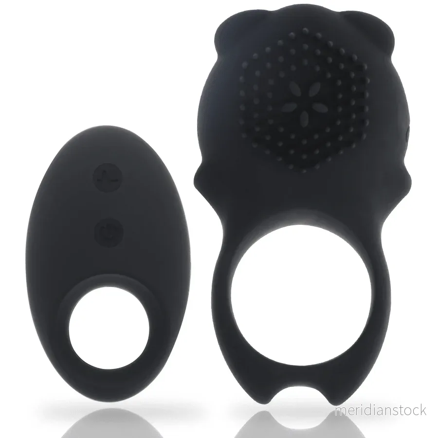 MIA - COLOSSEO COCK RING REMOTE CONTROL BLACK