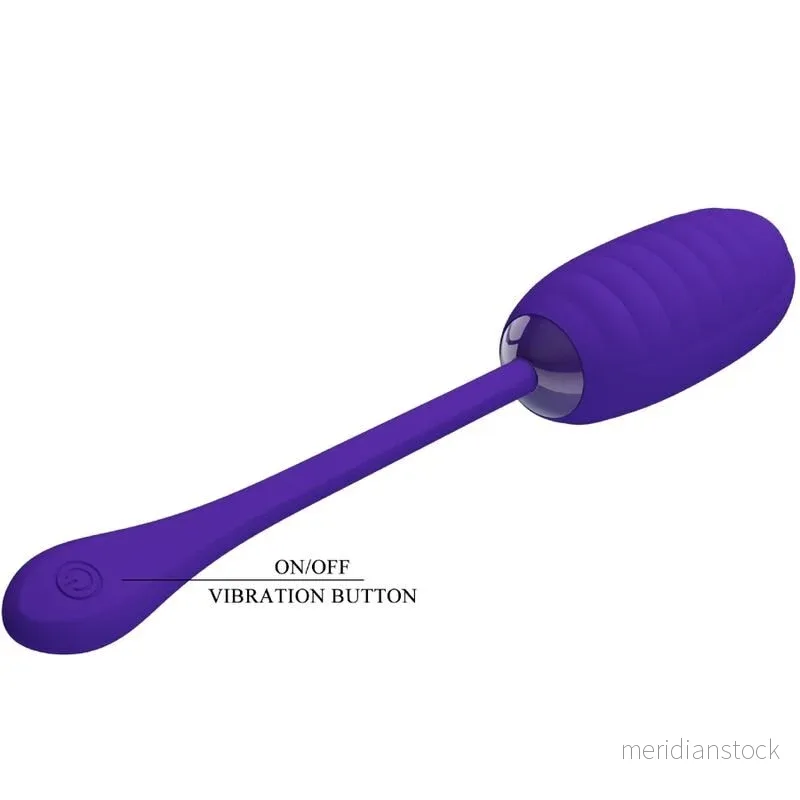PRETTY LOVE - KIRK RECHARGEABLE VIBRATING EGG PURPLE - Bild 3