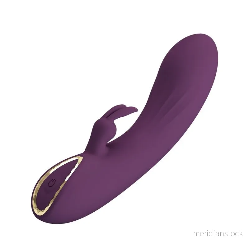 PRETTY LOVE - LANDYN RECHARGEABLE RABBIT VIBRATOR 10 FUNCTIONS PURPLE - Bild 2