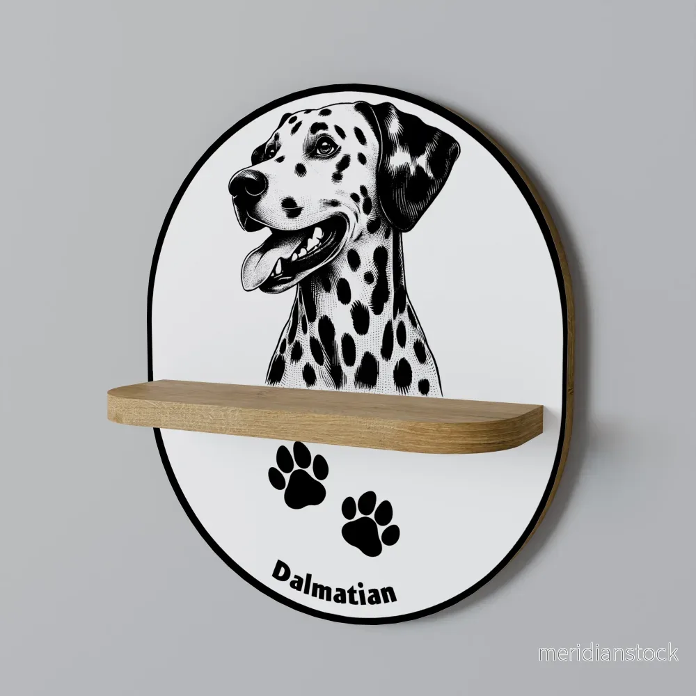 DALMATIAN DOG Dekorationshylla
