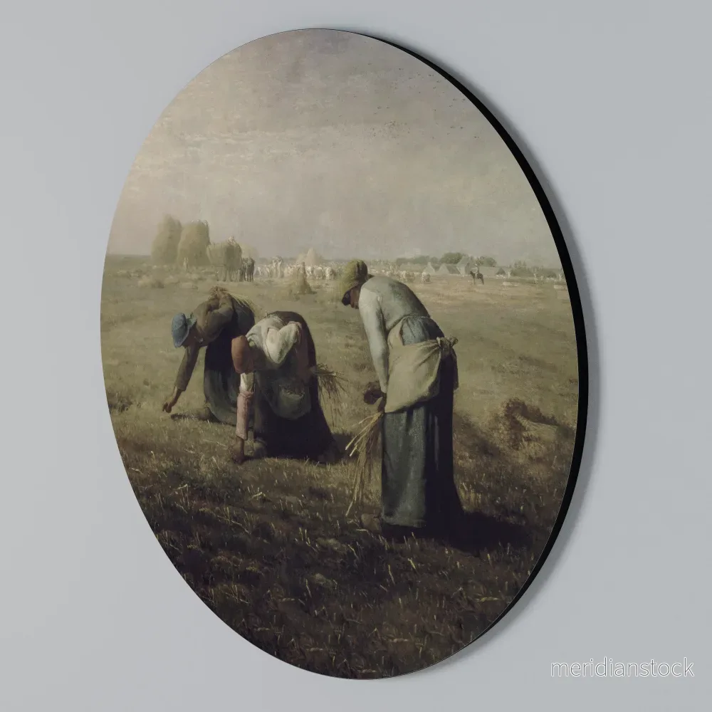 THE GLEANERS Rund väggdekor - Bild 2