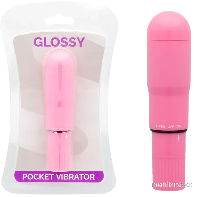 GLOSSY - POCKET VIBRATOR DEEP ROSE - Bild 3