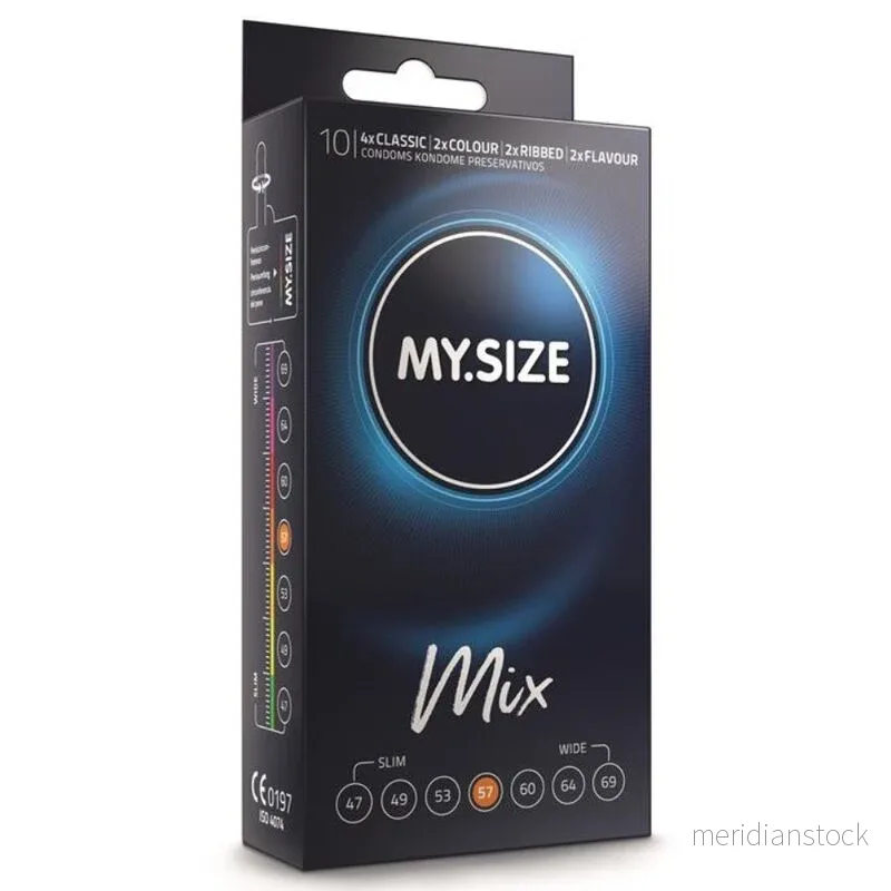 MY SIZE - MIX CONDOMS 57 MM 10 UNITS - Bild 2
