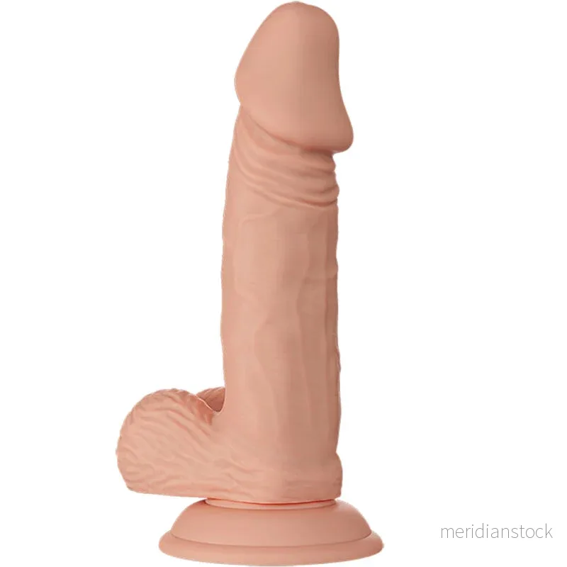 BAILE - BEAUTIFUL ENCOUNTER ZEBULON FLEXIBLE REALISTIC DILDO 19.4 CM NATURAL - Bild 2