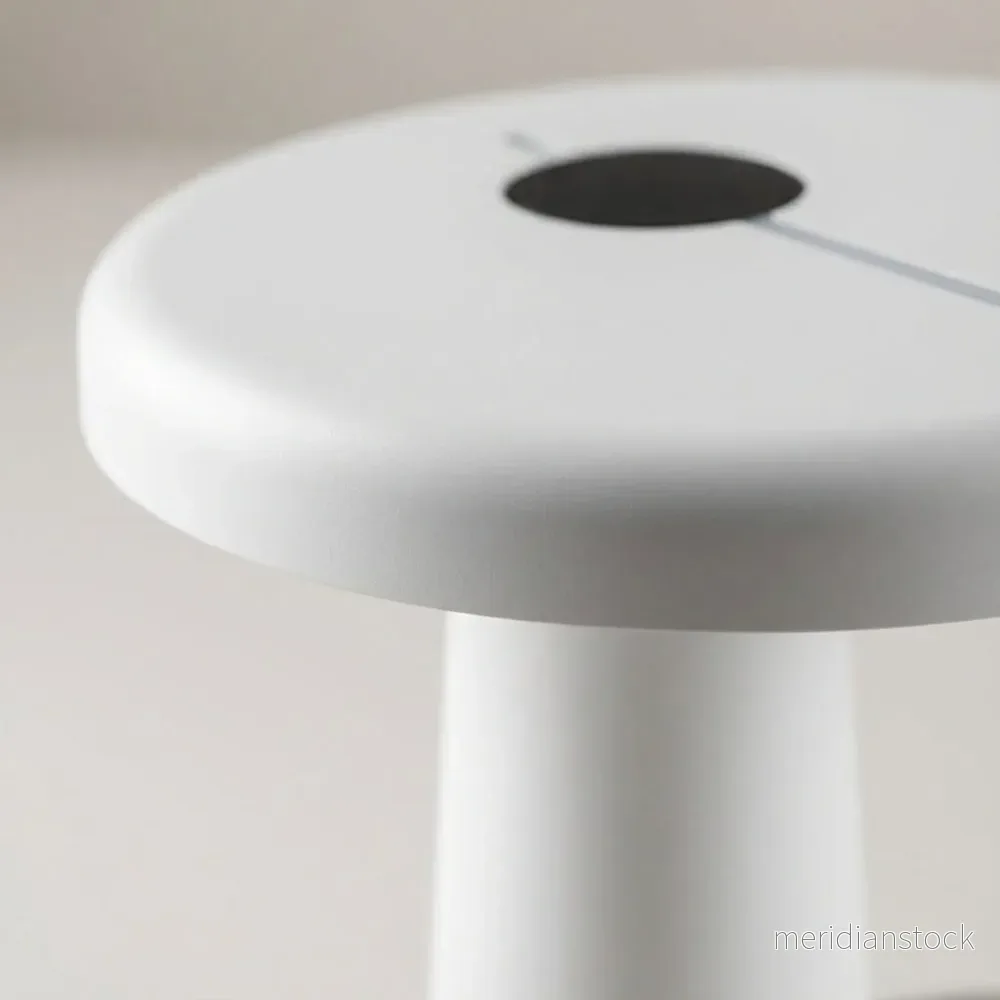Minimalistisk lampa med platt skärm – Cirqula - Bild 3
