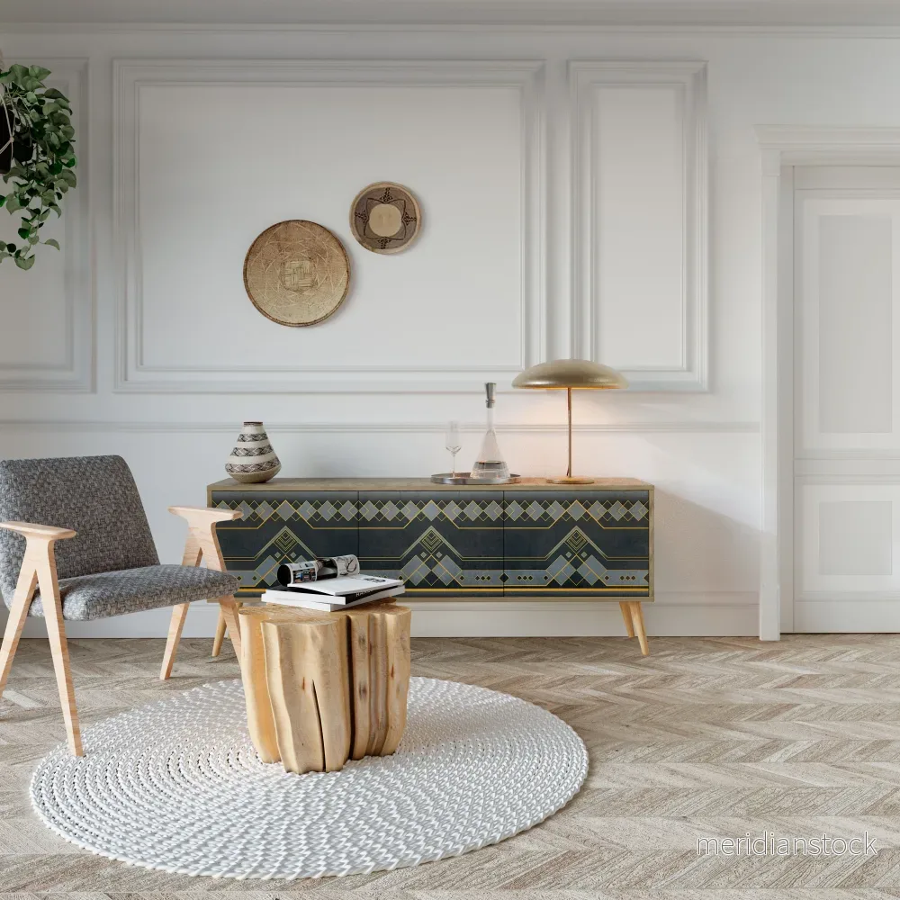 ROYAL ORDINARINESS TV-bänk med 3 dörrar - Bild 3