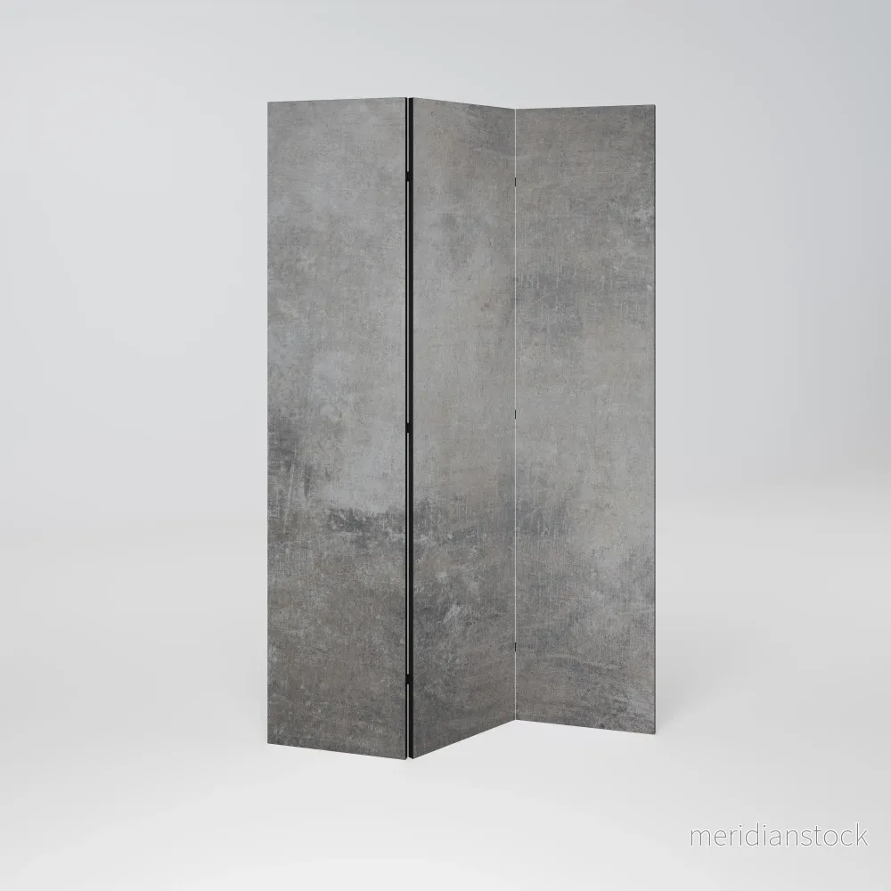 CONCRETE WALL Dekorativ rumsavdelare – 3 paneler - Bild 2