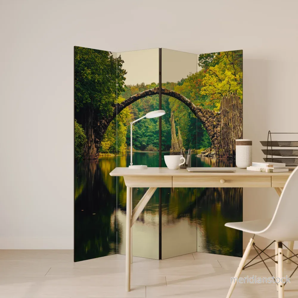 SERENE REFLECTIONS REALM Rumsavdelare 4 paneler - Bild 3