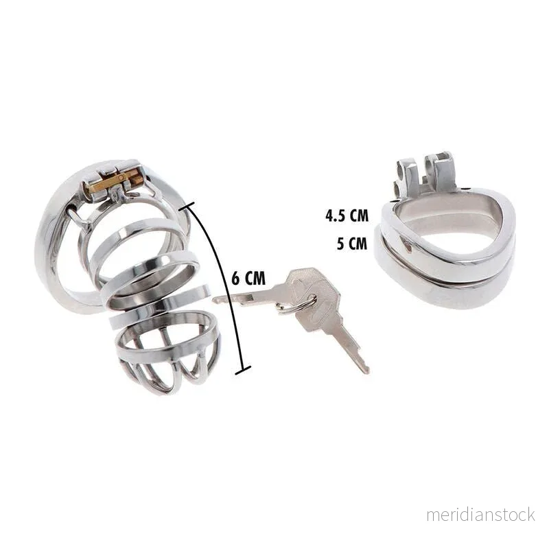 HIDDEN DESIRE - EXTREME CHASTITY COCK CAGE METAL - Bild 3