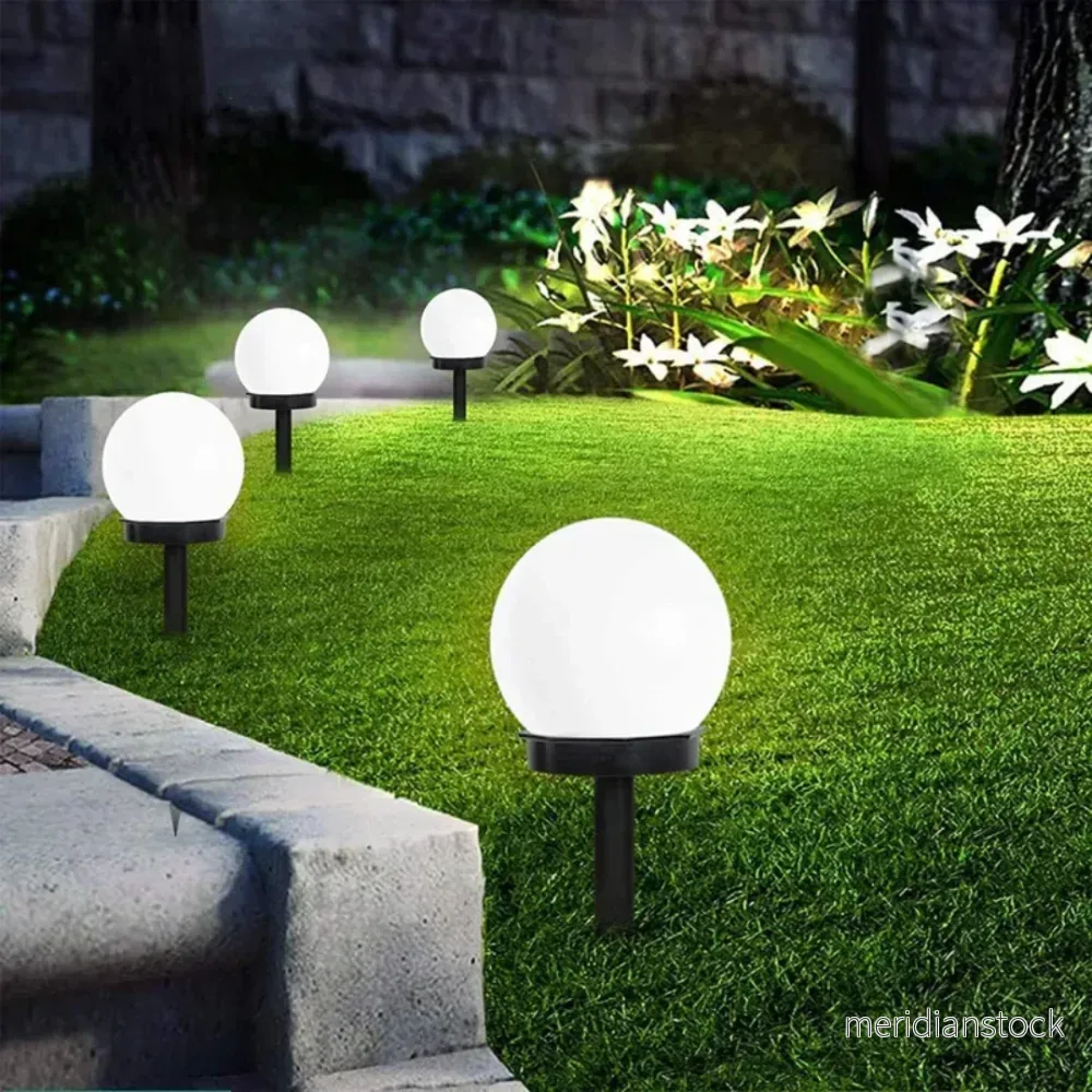 3-pack vattentäta LED-solcellslampor för trädgården – SunLuxe Orbs 3-pack vattentäta LED-solcellslampor för trädgården – SunLuxe Orbs