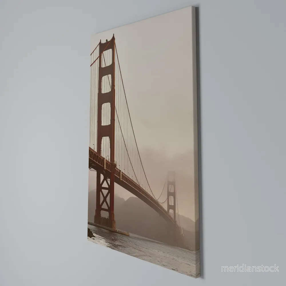 BRIDGE OF DREAMS Vertical Canvas Print - Bild 3