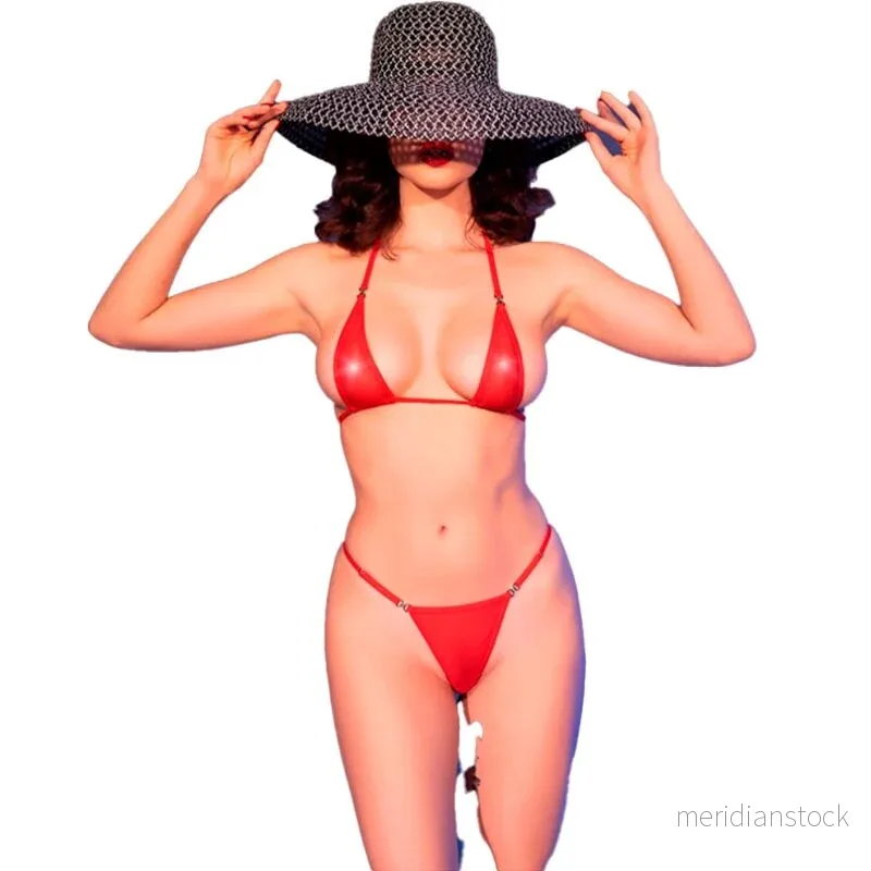 CHILIROSE - CR 4840 MICRO BIKINI RED S/M - Bild 3