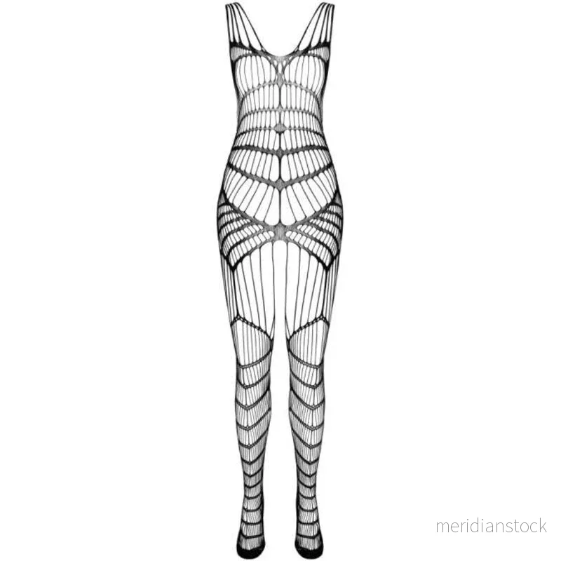 PASSION - BS 102 BODYSTOCKING BLACK ONE SIZE - Bild 3