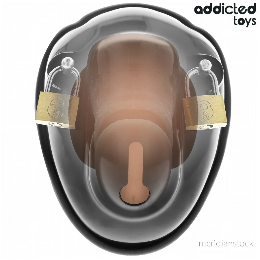 ADDICTED TOYS LOCKED - KEYLESS RESTRAINT PENIS CAGE 11.5 CM - Bild 3