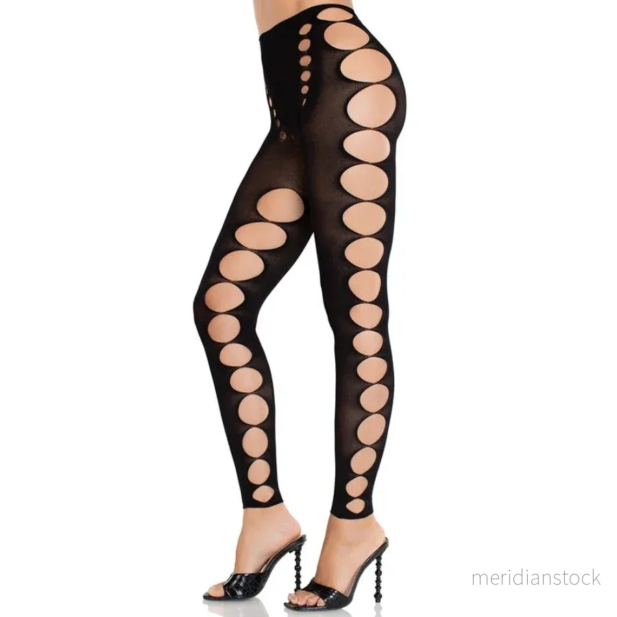 LEG AVENUE - STRAPLESS SEAMLESS OPAQUE STOCKINGS BLACK - Bild 2