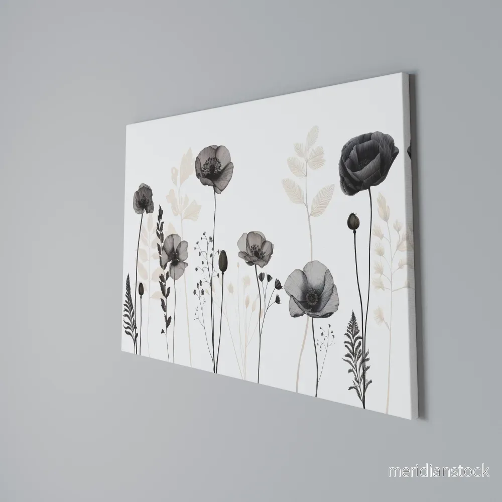 POPPY ALLURE Horizontal Canvas Print - Bild 3