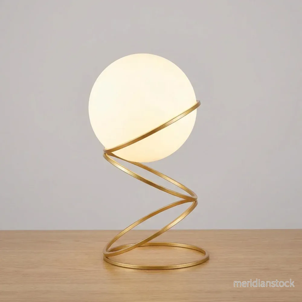 Modern spiralbordslampa - Spiralis - Bild 2