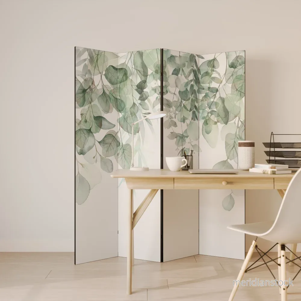 PURE VERDURE Rumsavdelare 4 paneler - Bild 3