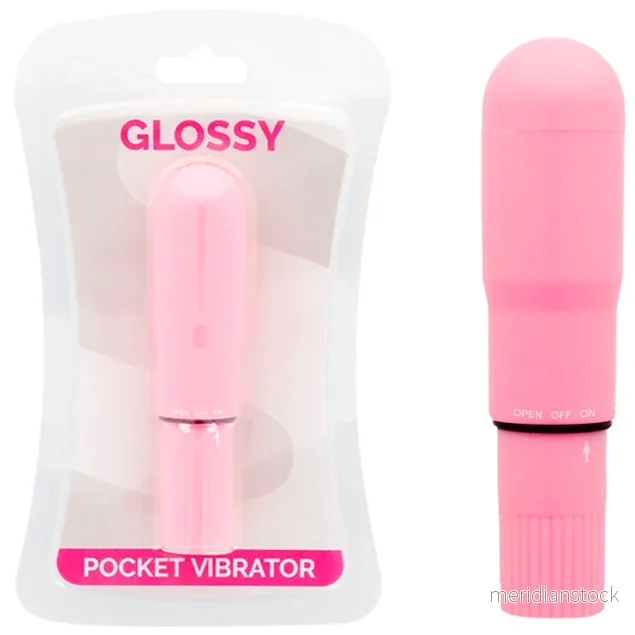 GLOSSY - POCKET VIBRATOR PINK - Bild 3