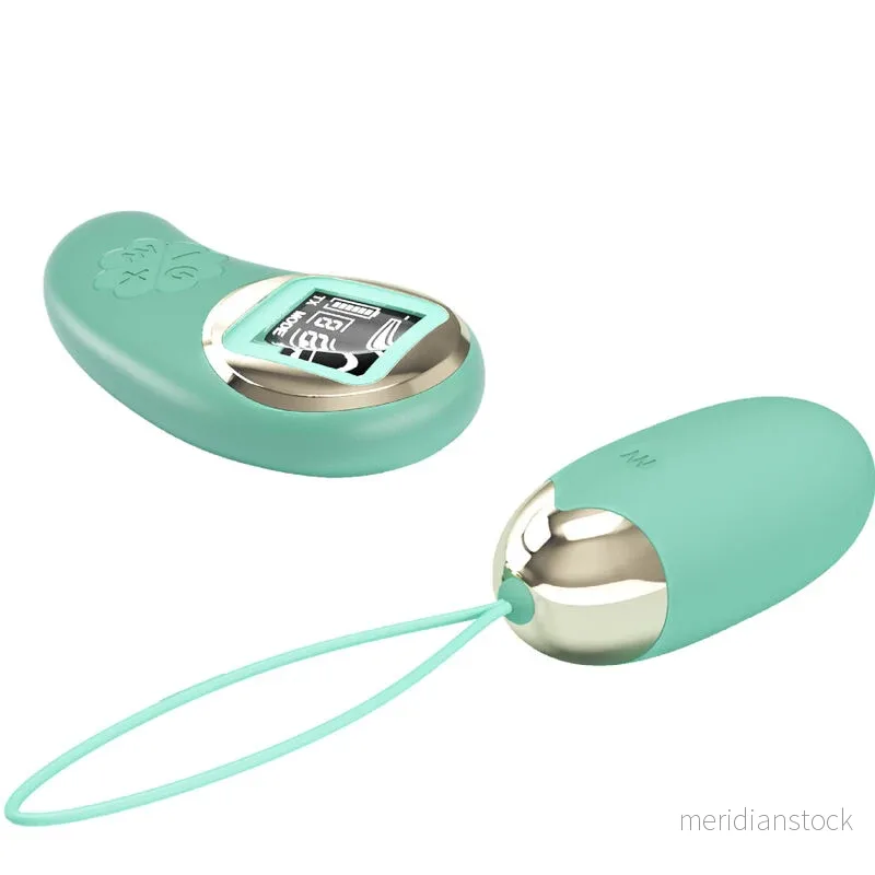 PRETTY LOVE - GREEN REMOTE CONTROL VIBRATING EGG MINE - Bild 2