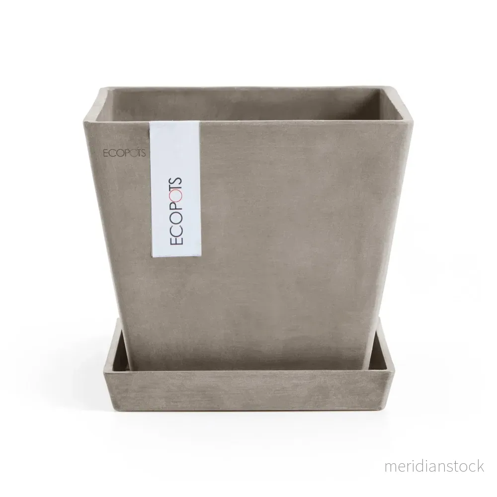 Krukfat Rotterdam 20cm taupe - Bild 2