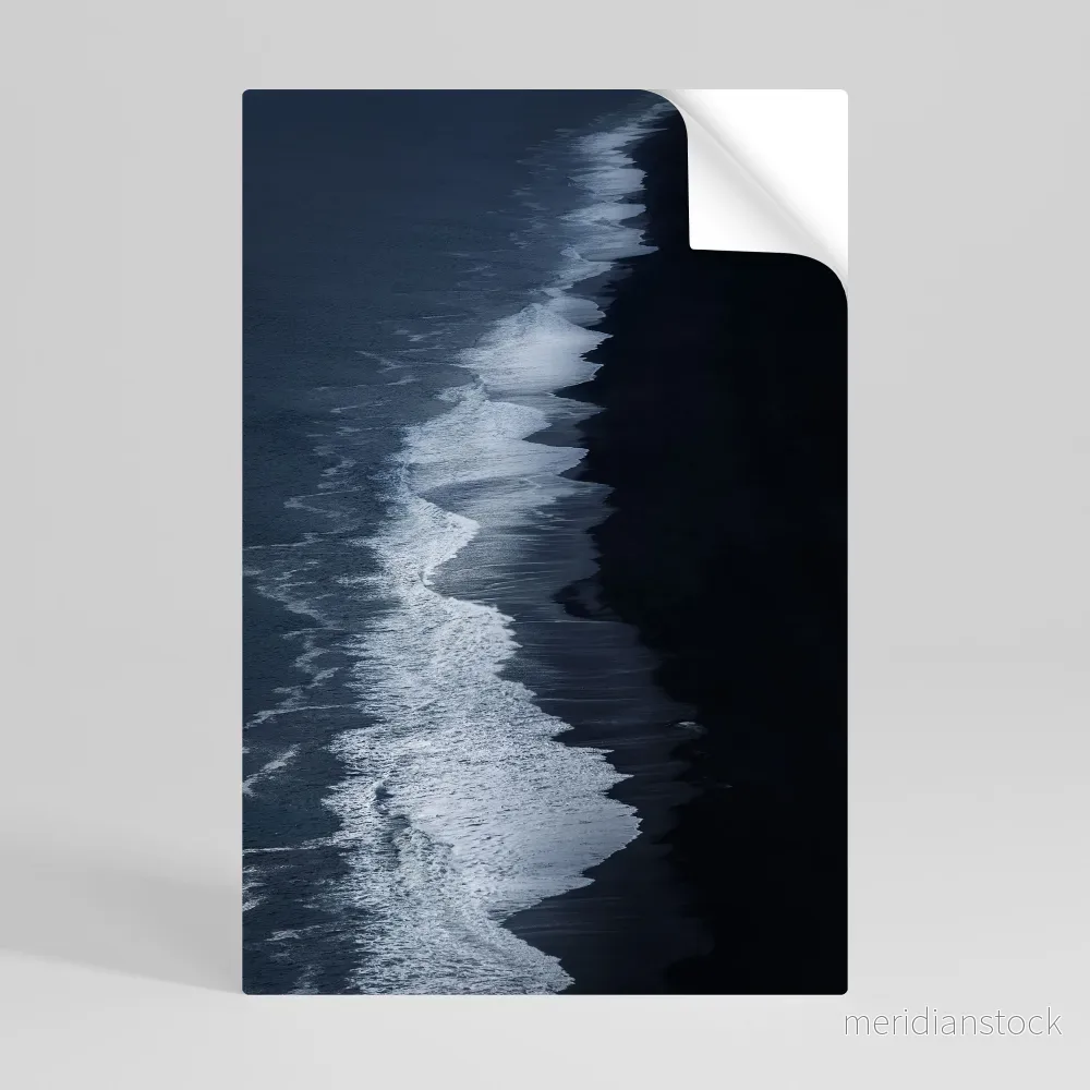 OCEAN'S WHISPER Självhäftande Vertikal Poster - Bild 3
