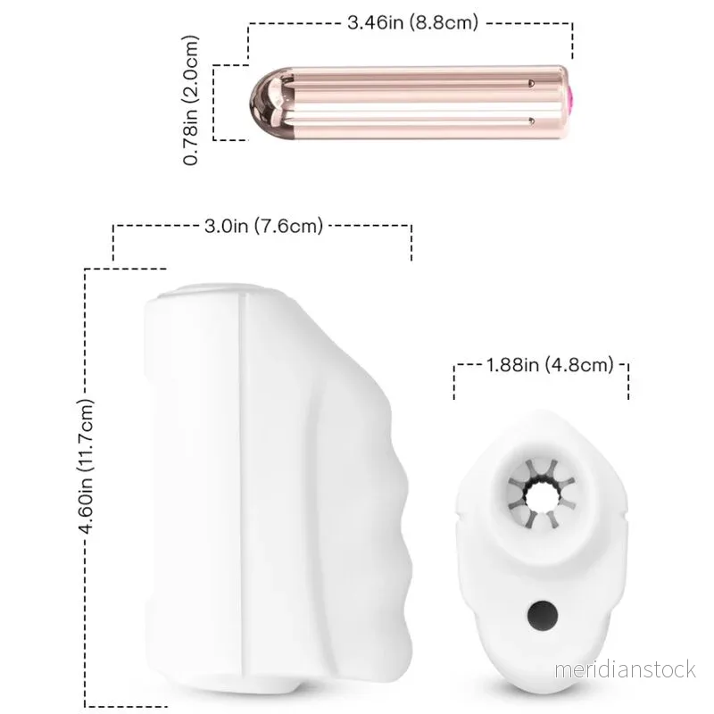 ARMONY - MASTER MASTURBATOR & VIBRATOR WHITE - Bild 3