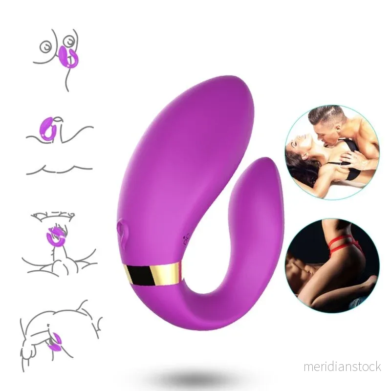 ARMONY - CRESCENT VIBRATOR FOR COUPLES REMOTE CONTROL PURPLE - Bild 2