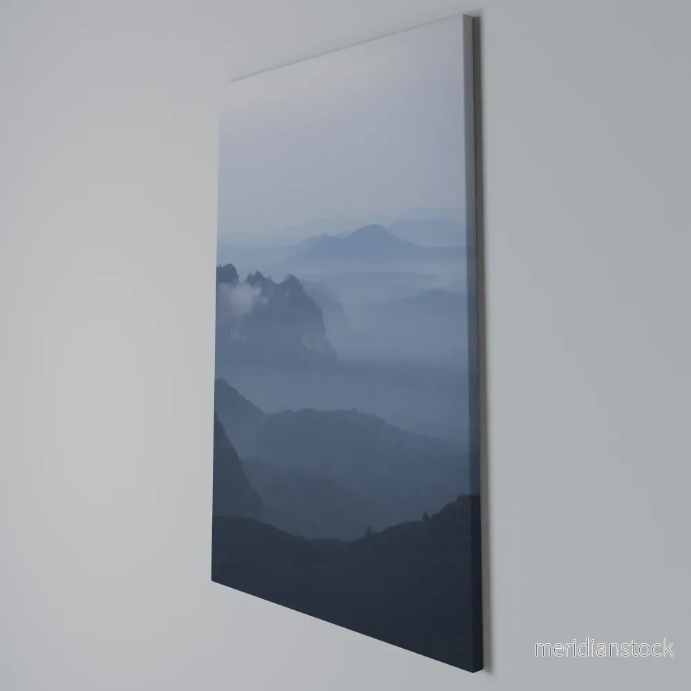 MISTY MOUNTAIN WHISPER Vertical Canvas Print - Bild 3