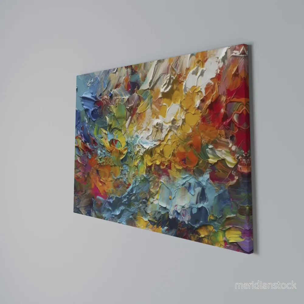 WHISPERS OF COLOR Horizontal Canvas Print - Bild 3