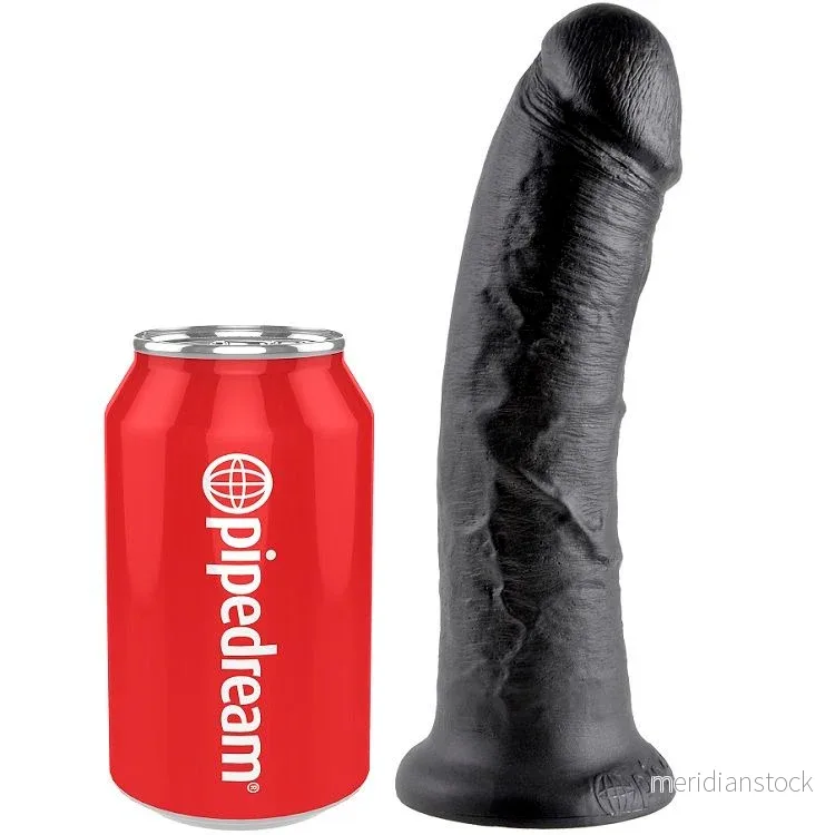 KING COCK - 8 DILDO BLACK 20.3 CM - Bild 2