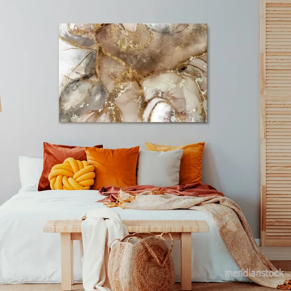 CALMING STREAMS Horizontal Canvas Print