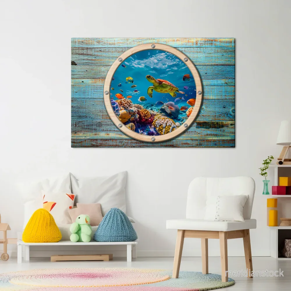 AQUA ADVENTURE Horizontal Canvas Print - Bild 2