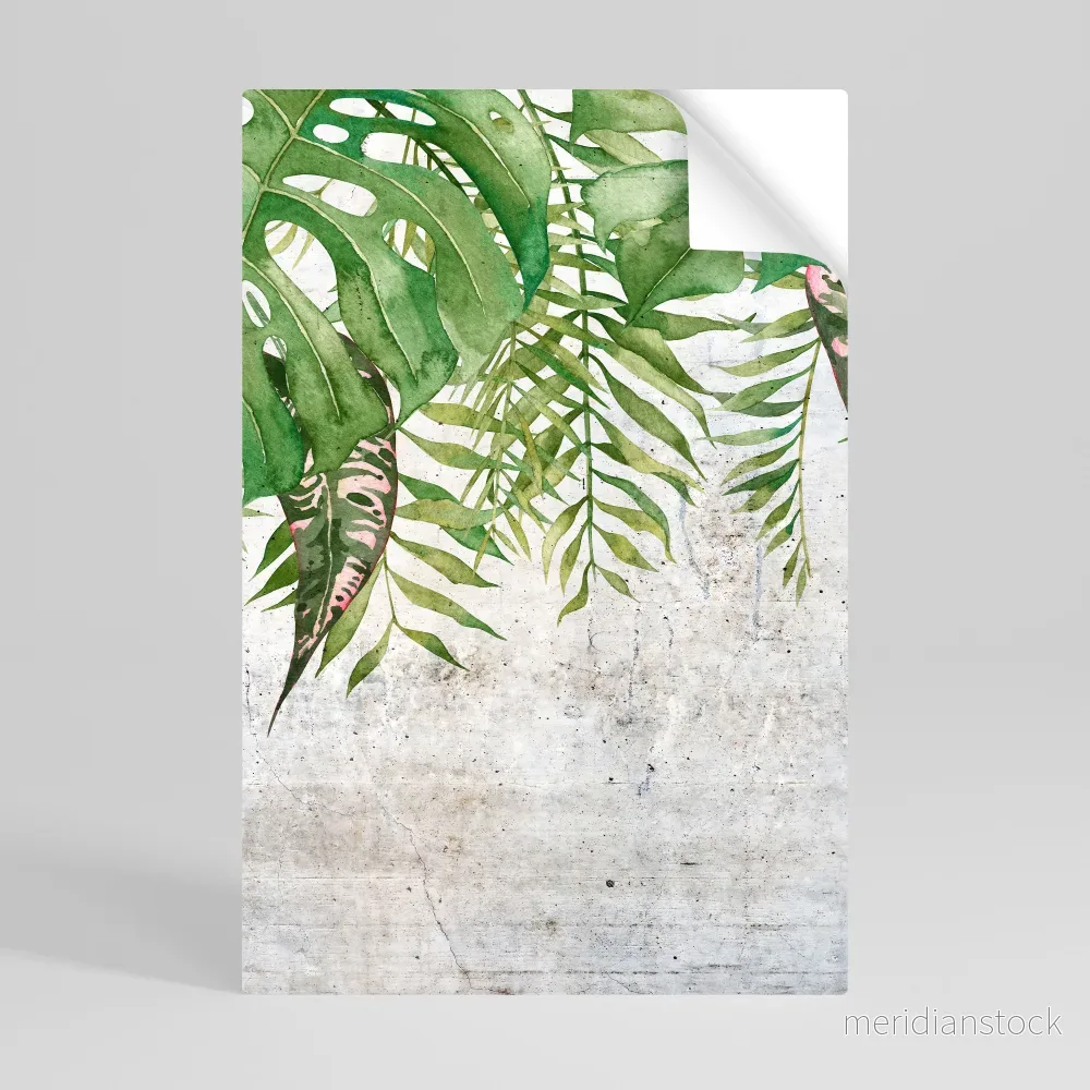 URBAN TROPICS Självhäftande Vertikal Poster - Bild 2