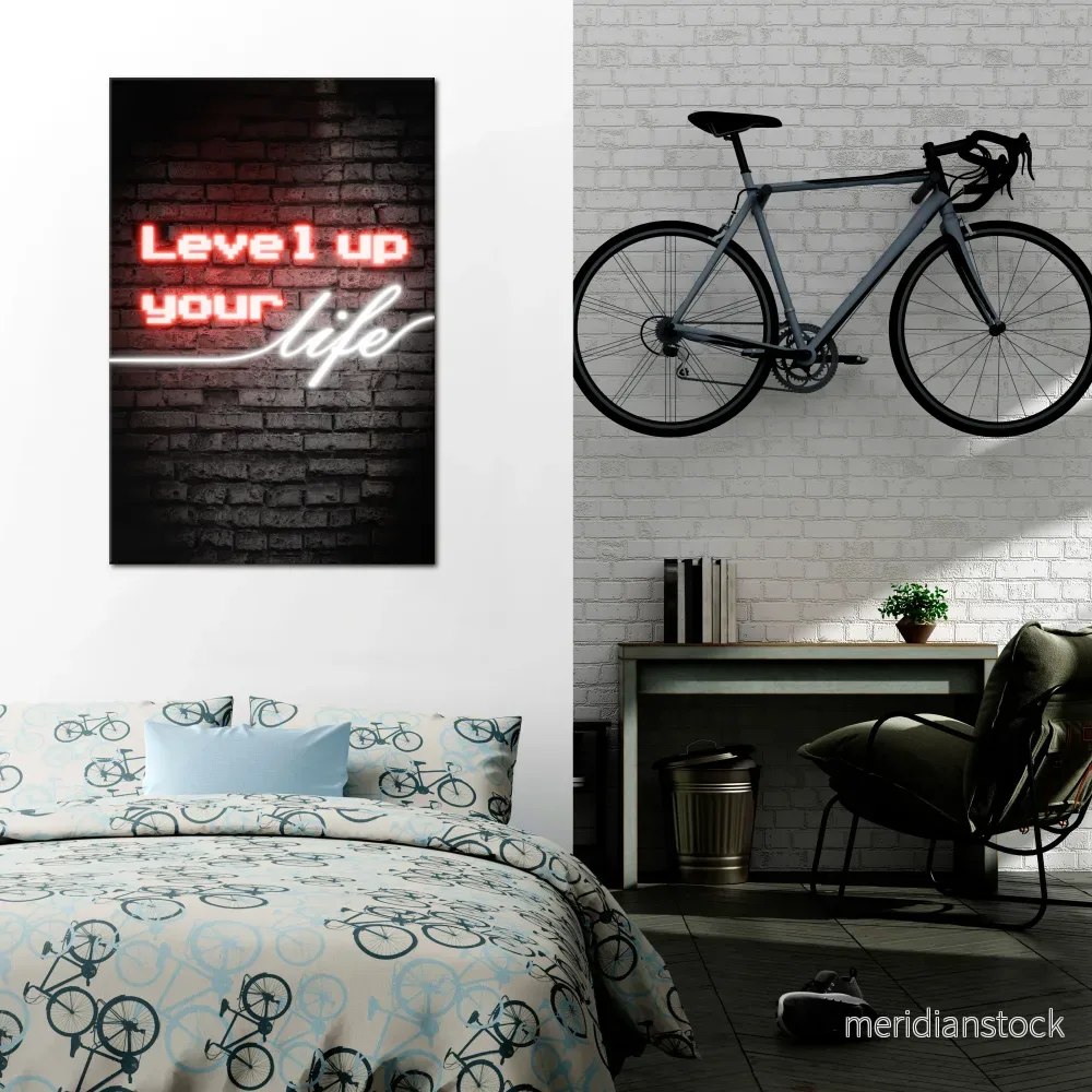 IGNITE YOUR ASPIRATIONS Vertical Canvas Print