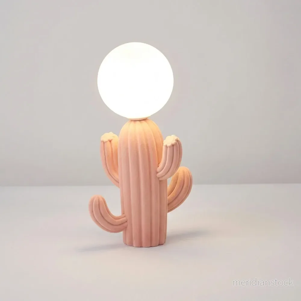 Originell kaktusbordslampa - Luminacti - Bild 2