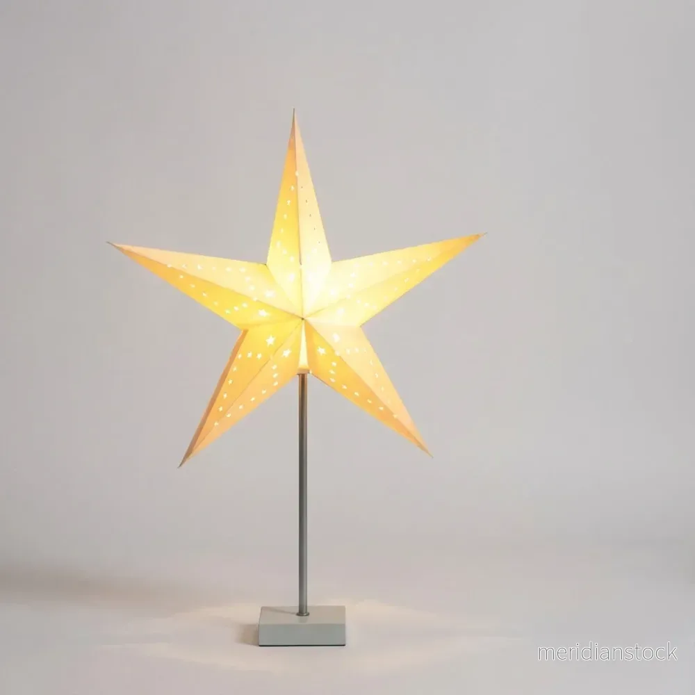 Stjärnformad bordslampa – Lumistar - Bild 2