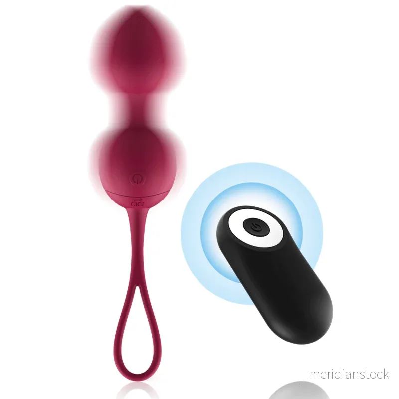 CICI BEAUTY - PREMIUM SILICONE 3 VIBRATING KEGEL BEADS REMOTE CONTROL - Bild 2