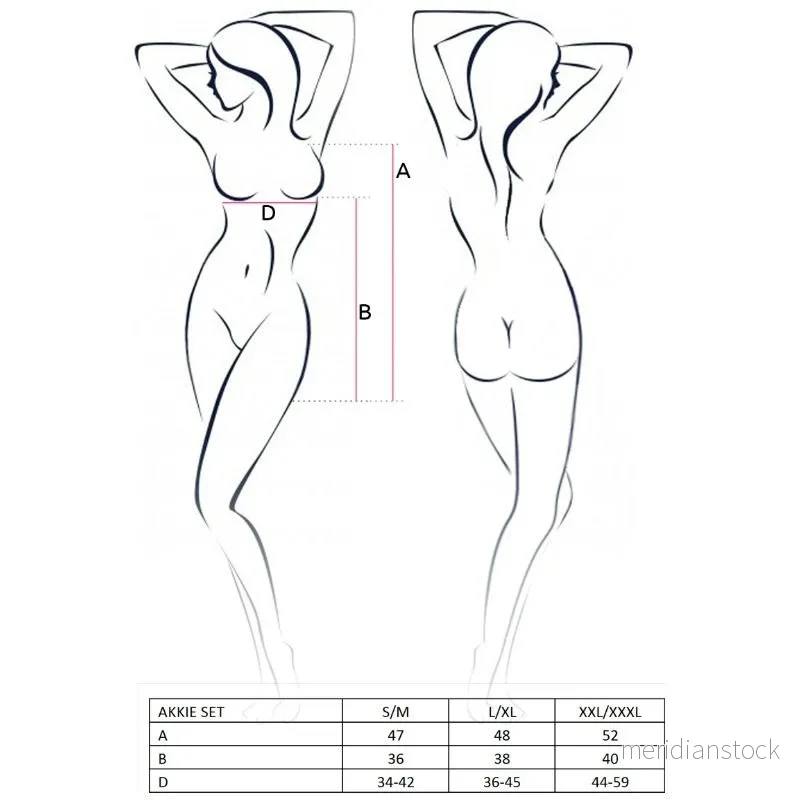 PASSION - WOMAN AKKIE SET NURSE COSTUME S/M - Bild 2