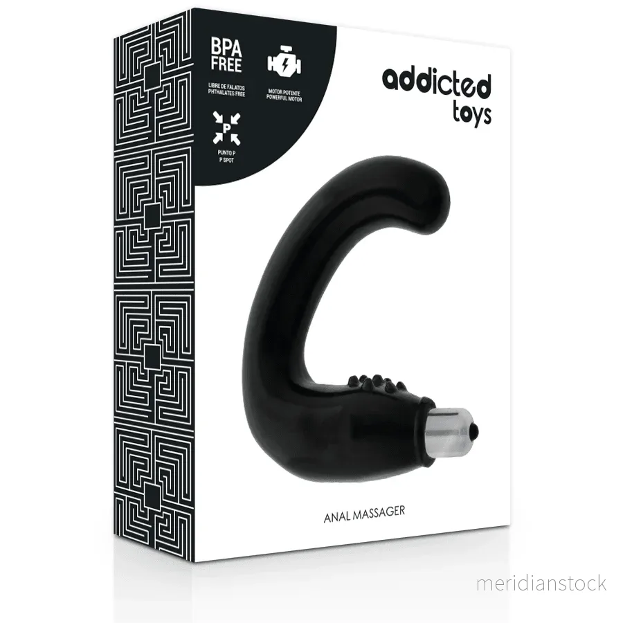 ADDICTED TOYS - ANAL MASSAGER BLACK - Bild 2