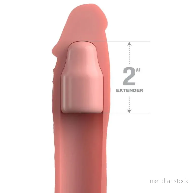 FANTASY X- TENSIONS - PIPEDREAMS SLEEVE 20,32 CM + 5,00 CM INCH PLUG SKIN - Bild 2