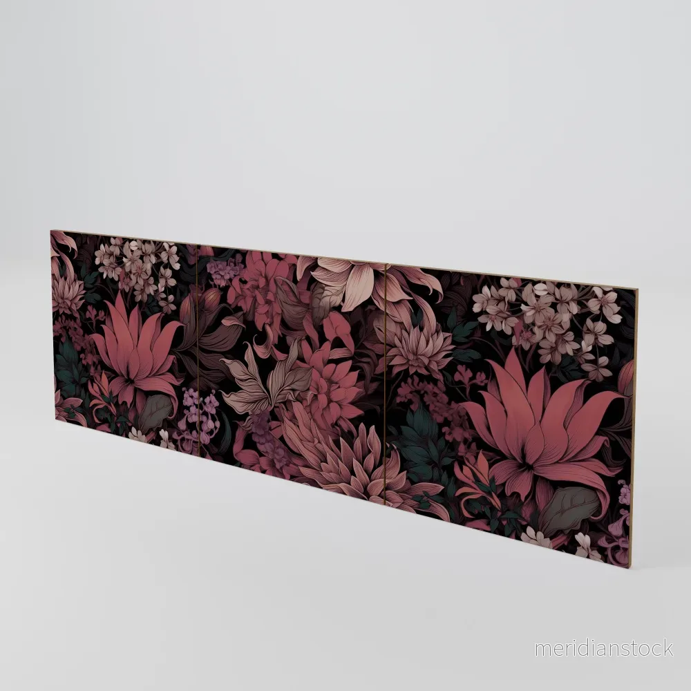 FLORAL WHISPER Luckset med 3 dörrar till sideboard FLORAL WHISPER Luckset med 3 dörrar till sideboard