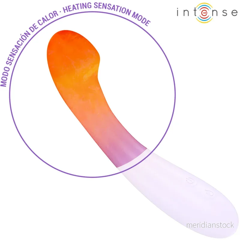 INTENSE - BECKY VIBRATOR 19 CM HEATABLE 7 VIBRATIONS PURPLE - Bild 3