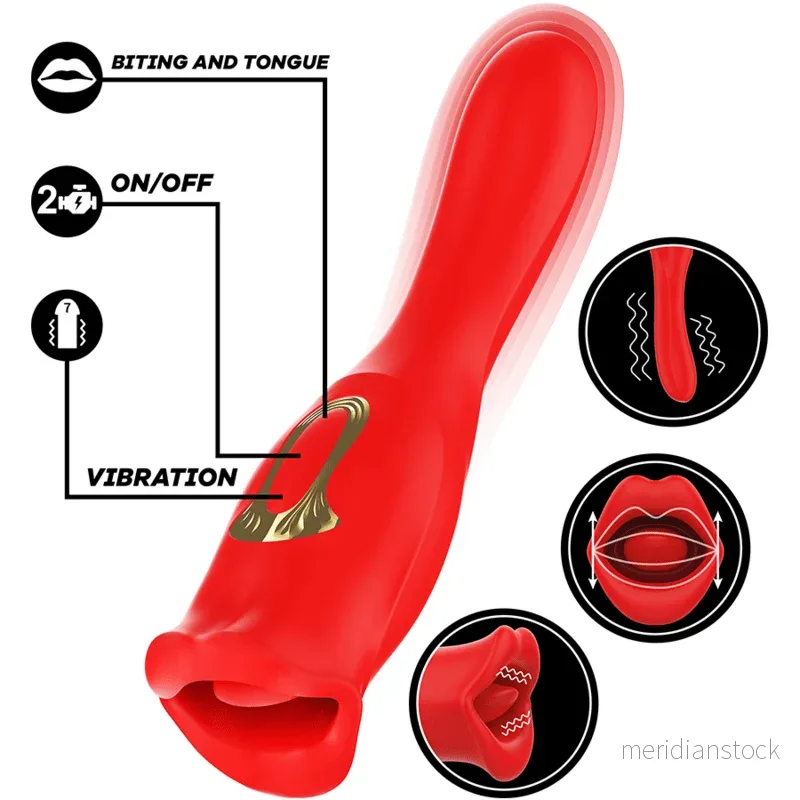 MIA - SIENA TRIPLE PLEASURE VIBRATING + BITING - Bild 2