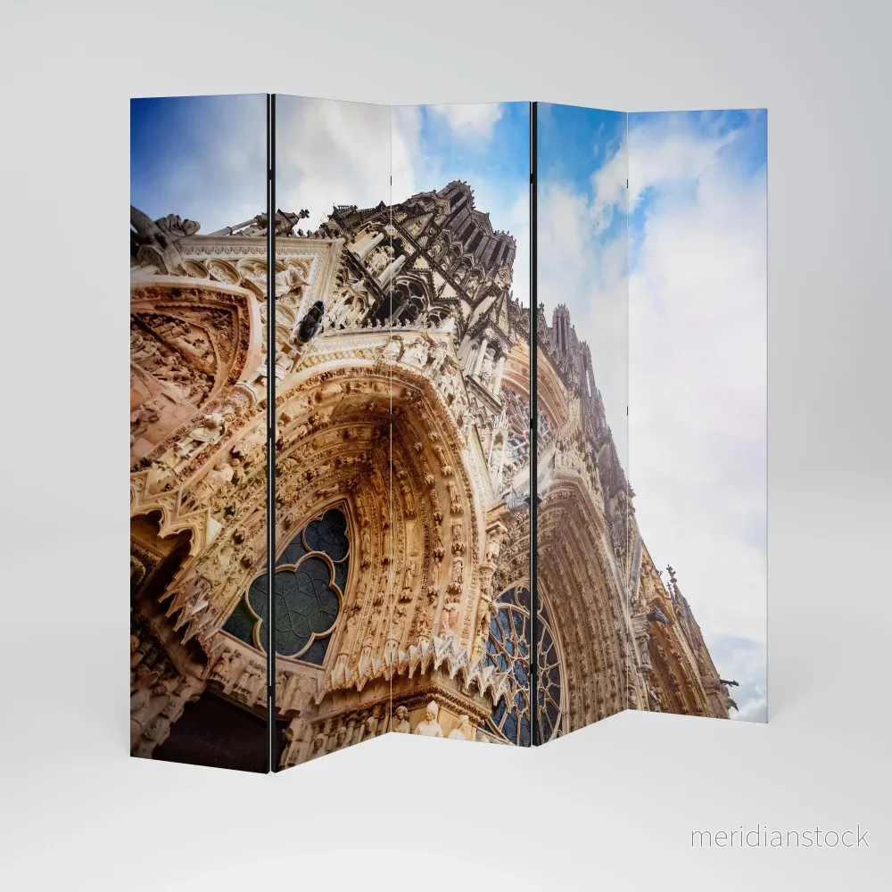 MYSTICAL ANGLES REVEALED Dekorativ rumsavdelare – 5 paneler