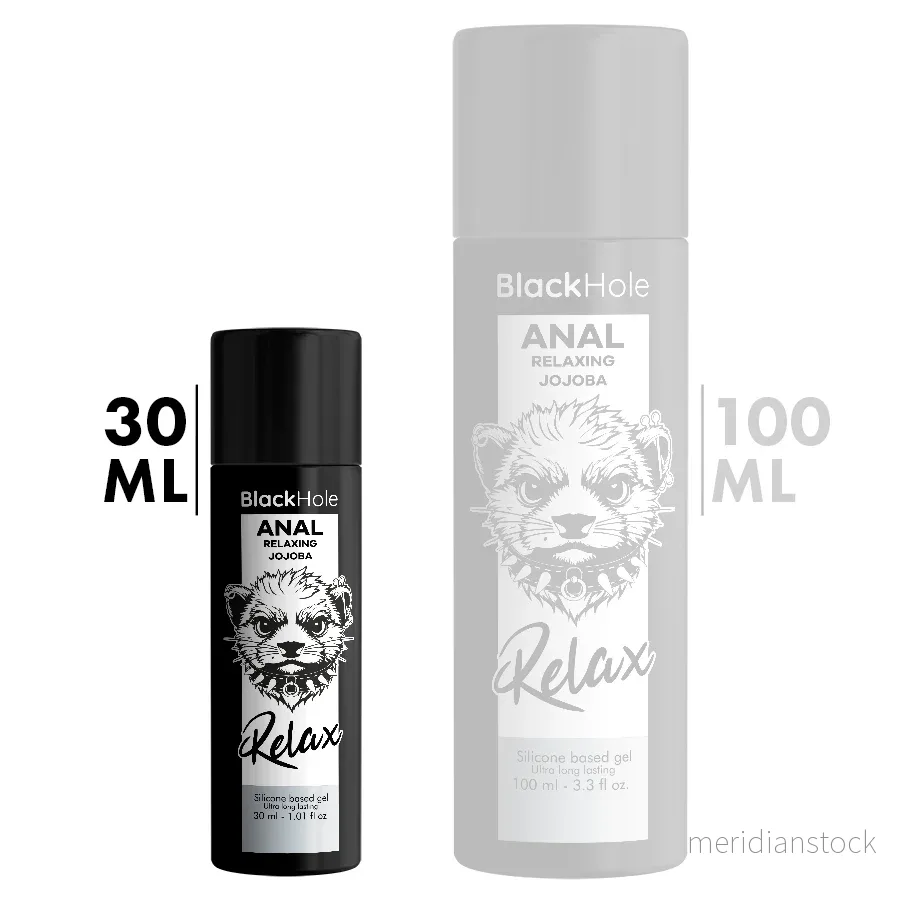 BLACK HOLE - ANAL RELAXING JOJOBA RELAX SILICONE BASE 30 ML - Bild 2