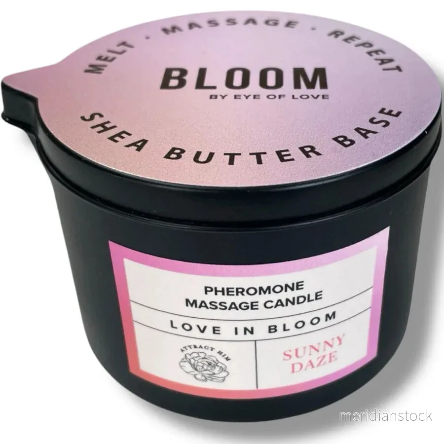 EYE OF LOVE - BLOOM MASSAGE CANDLE SATIVA SUNNY DAZE 150 ML - Bild 2