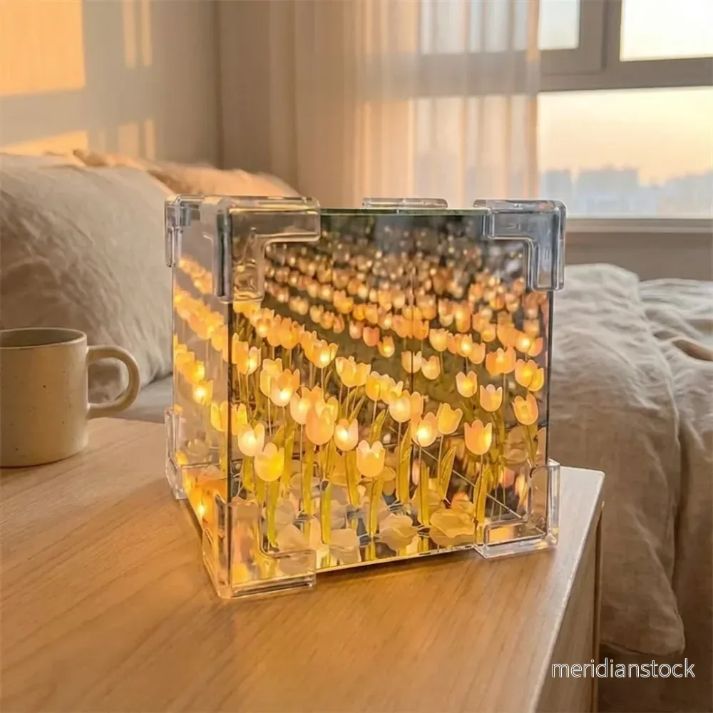 Modern dekorativ bordslampa – Bloomora