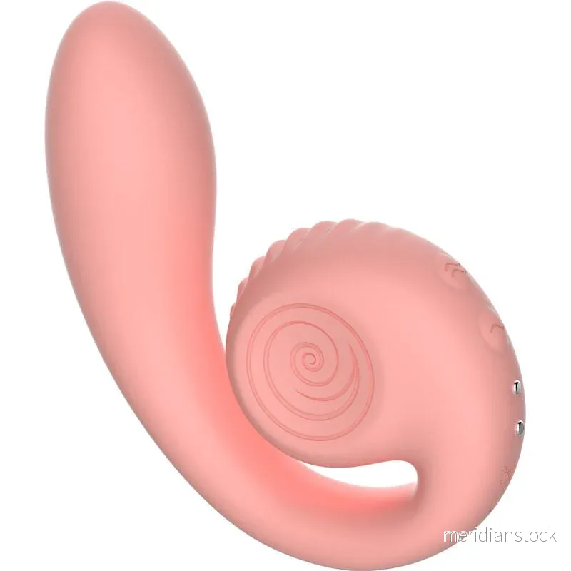 SNAIL VIBE – GIZI DUAL STIMULATOR PINK SNAIL VIBE – GIZI DUAL STIMULATOR PINK